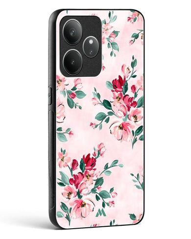 Painted Bouquets Glass Case Phone Cover (Realme)