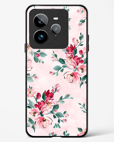 Painted Bouquets Glass Case Phone Cover (Realme)