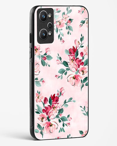 Painted Bouquets Glass Case Phone Cover (Realme)