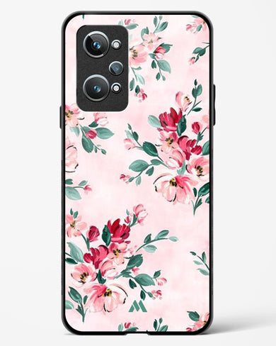 Painted Bouquets Glass Case Phone Cover-(Realme)