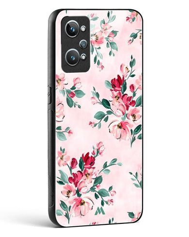 Painted Bouquets Glass Case Phone Cover-(Realme)