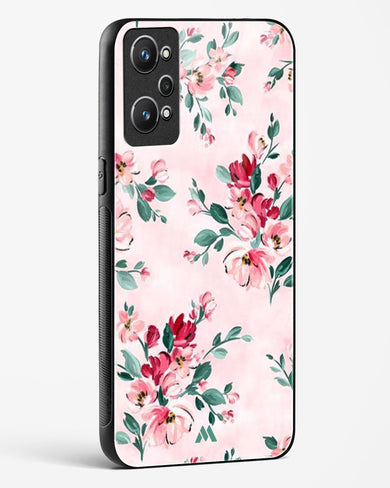Painted Bouquets Glass Case Phone Cover (Realme)
