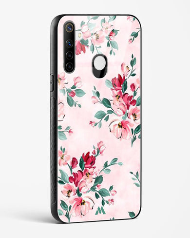 Painted Bouquets Glass Case Phone Cover (Realme)