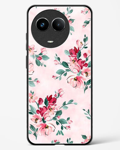 Painted Bouquets Glass Case Phone Cover (Realme)