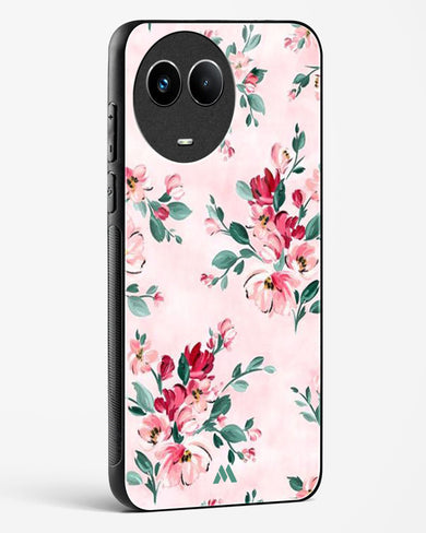 Painted Bouquets Glass Case Phone Cover (Realme)