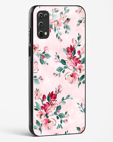 Painted Bouquets Glass Case Phone Cover-(Realme)