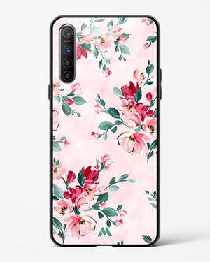 Painted Bouquets Glass Case Phone Cover-(Realme)