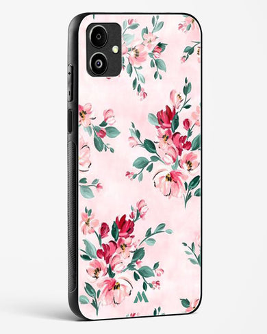 Painted Bouquets Glass Case Phone Cover-(Samsung)