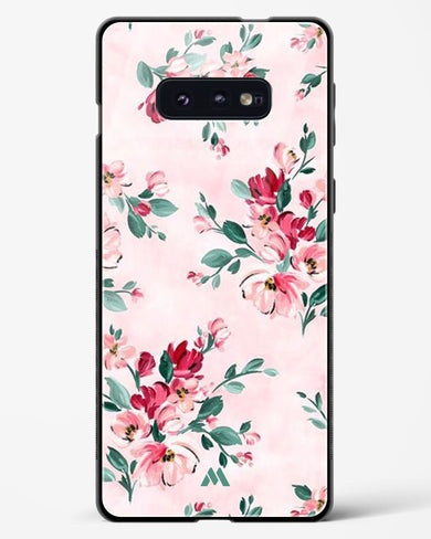 Painted Bouquets Glass Case Phone Cover-(Samsung)