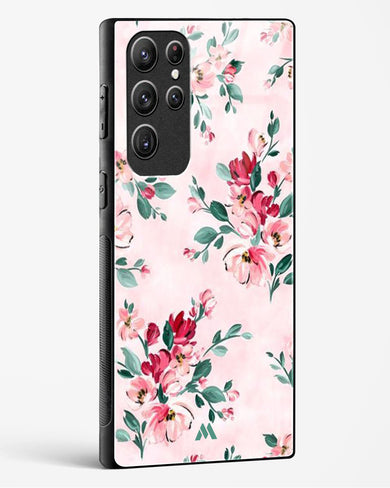 Painted Bouquets Glass Case Phone Cover-(Samsung)