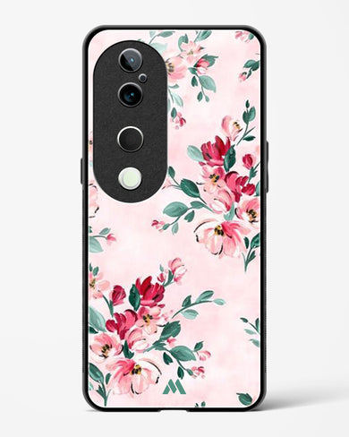 Painted Bouquets Glass Case Phone Cover (Vivo)