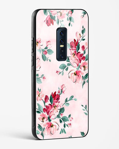 Painted Bouquets Glass Case Phone Cover (Vivo)