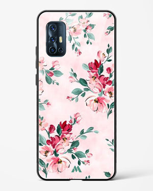 Painted Bouquets Glass Case Phone Cover (Vivo)