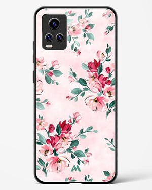 Painted Bouquets Glass Case Phone Cover-(Vivo)