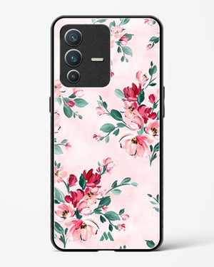 Painted Bouquets Glass Case Phone Cover-(Vivo)