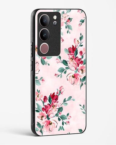 Painted Bouquets Glass Case Phone Cover-(Vivo)