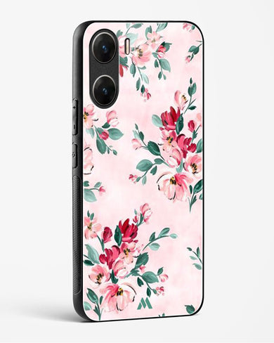 Painted Bouquets Glass Case Phone Cover-(Vivo)