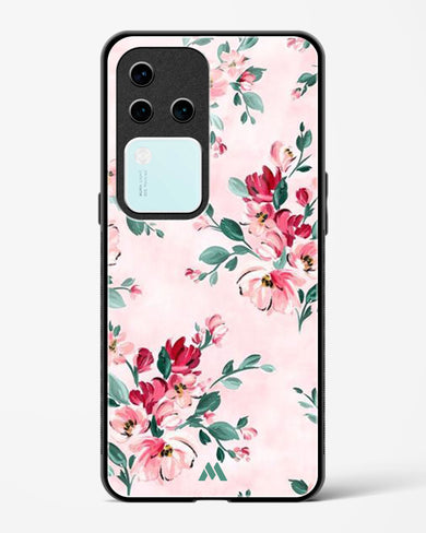 Painted Bouquets Glass Case Phone Cover (Vivo)