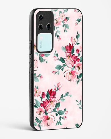Painted Bouquets Glass Case Phone Cover (Vivo)