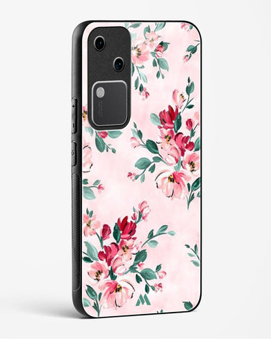 Painted Bouquets Glass Case Phone Cover (Vivo)