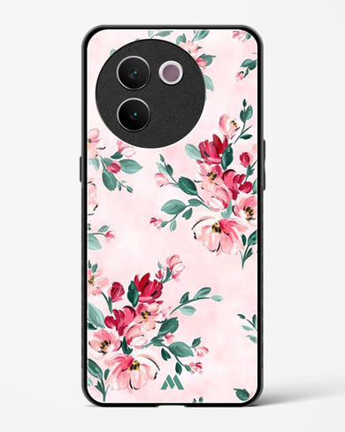 Painted Bouquets Glass Case Phone Cover (Vivo)