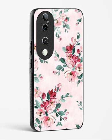 Painted Bouquets Glass Case Phone Cover (Vivo)