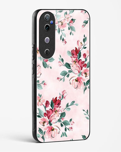 Painted Bouquets Glass Case Phone Cover (Vivo)