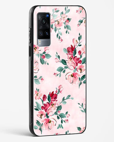 Painted Bouquets Glass Case Phone Cover-(Vivo)