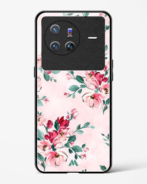 Painted Bouquets Glass Case Phone Cover-(Vivo)