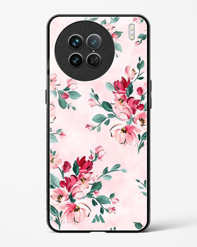 Painted Bouquets Glass Case Phone Cover-(Vivo)