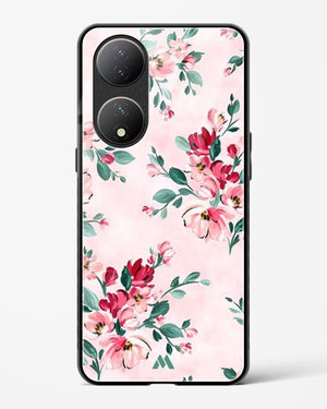Painted Bouquets Glass Case Phone Cover (Vivo)