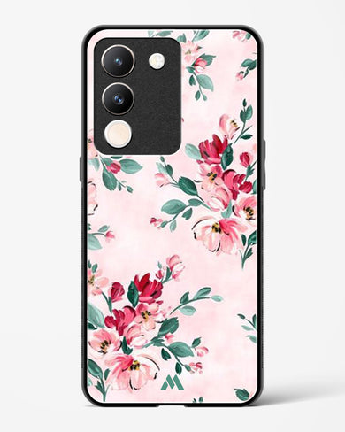 Painted Bouquets Glass Case Phone Cover (Vivo)