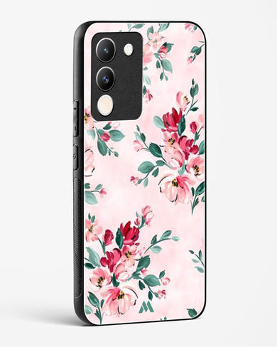 Painted Bouquets Glass Case Phone Cover (Vivo)