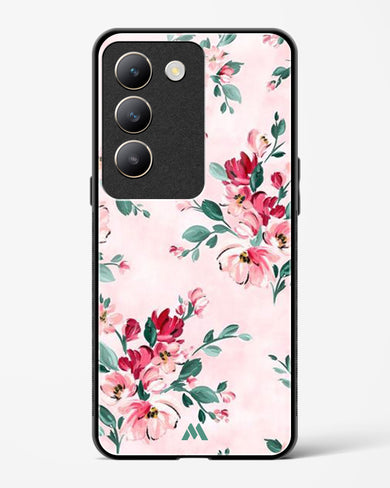 Painted Bouquets Glass Case Phone Cover (Vivo)