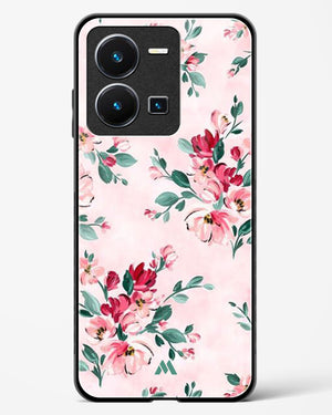 Painted Bouquets Glass Case Phone Cover-(Vivo)