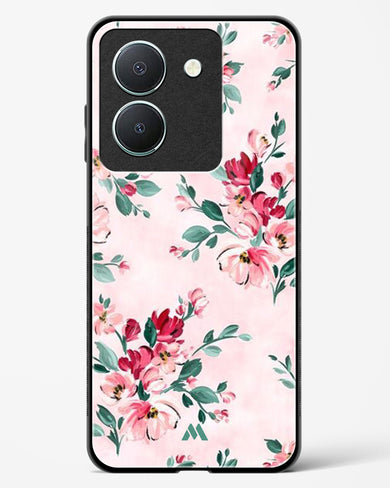 Painted Bouquets Glass Case Phone Cover-(Vivo)