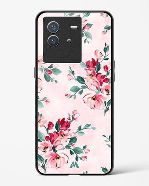 Painted Bouquets Glass Case Phone Cover-(Vivo)