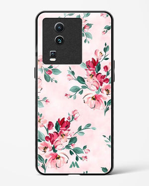 Painted Bouquets Glass Case Phone Cover-(Vivo)