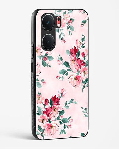 Painted Bouquets Glass Case Phone Cover (Vivo)