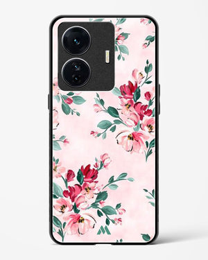 Painted Bouquets Glass Case Phone Cover-(Vivo)