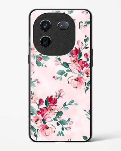 Painted Bouquets Glass Case Phone Cover-(Vivo)