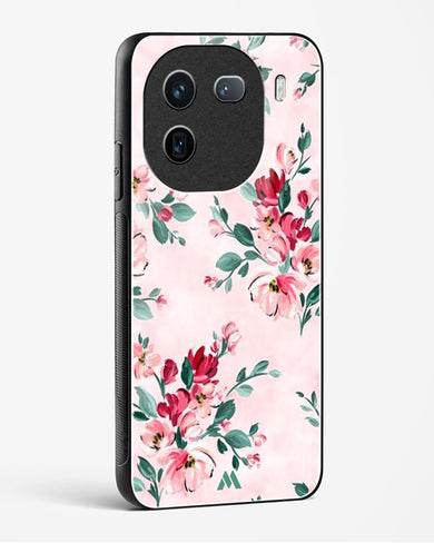 Painted Bouquets Glass Case Phone Cover-(Vivo)