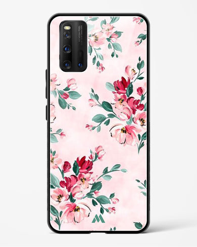 Painted Bouquets Glass Case Phone Cover-(Vivo)