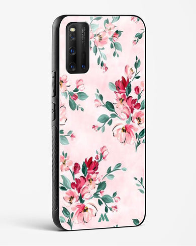 Painted Bouquets Glass Case Phone Cover-(Vivo)