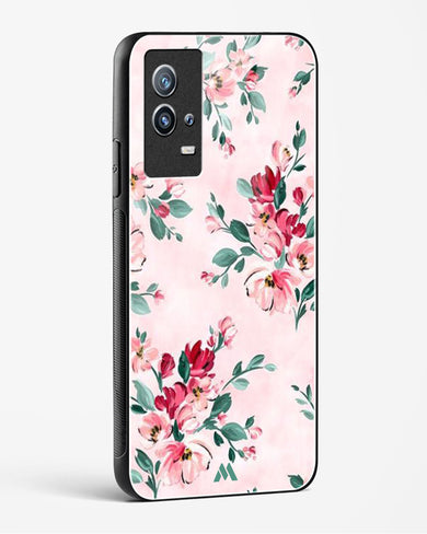 Painted Bouquets Glass Case Phone Cover-(Vivo)