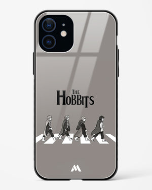 Hobbits at the Abbey Road Crossing Glass Case Phone Cover (Apple)