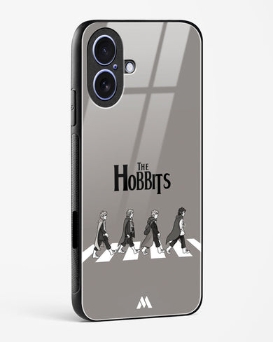 Hobbits at the Abbey Road Crossing Glass Case Phone Cover (Apple)