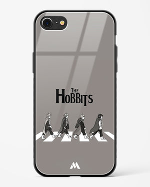 Hobbits at the Abbey Road Crossing Glass Case Phone Cover-(Apple)