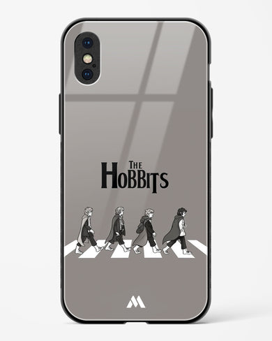 Hobbits at the Abbey Road Crossing Glass Case Phone Cover (Apple)
