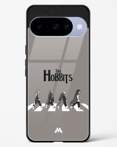 Hobbits at the Abbey Road Crossing Glass Case Phone Cover (Google)